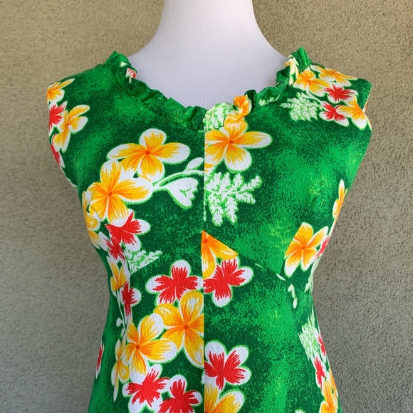🌺 Hukilau Vintage Hawaiian Muumuu Maxi-Dress 🌺 - Picture 7 of 8